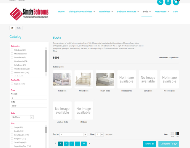 Furniture eCommerce Website
